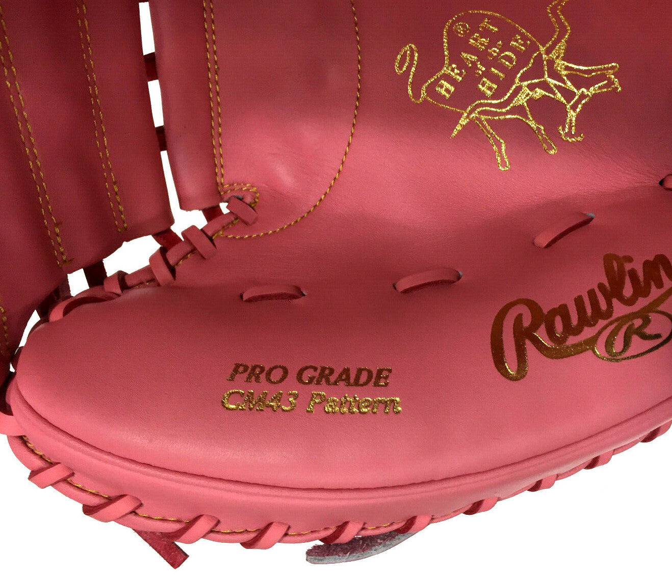 Jorge Posada Signed Game Model Catchers Glove Pink Mothers Day Yankees Auto JSA