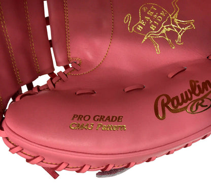 Jorge Posada Signed Game Model Catchers Glove Pink Mothers Day Yankees Auto JSA