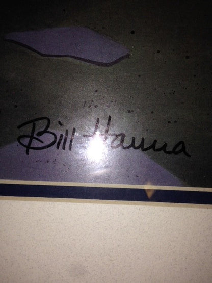 1992 Hand Painted Production cel Hanna Barbera Signed flintstones wilma betty
