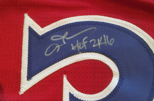 Allen Iverson signed 76ers #3 Basketball jersey HOF 2016 autograph mint JSA COA