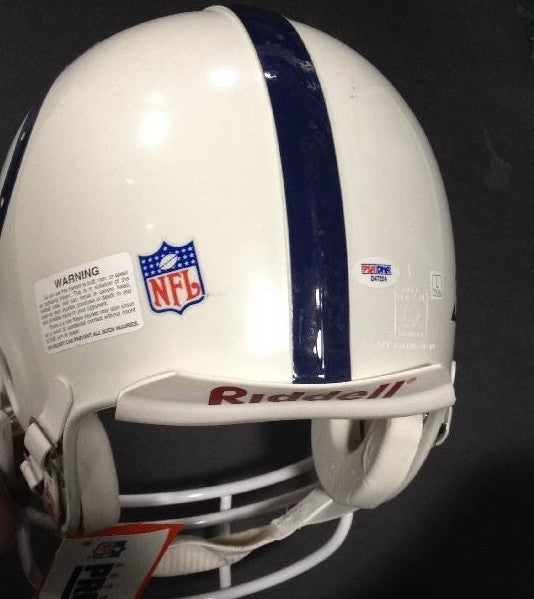 Marshall Faulk Signed Pro Authentic Indianapolis Colts Football Helmet PSA/DNA