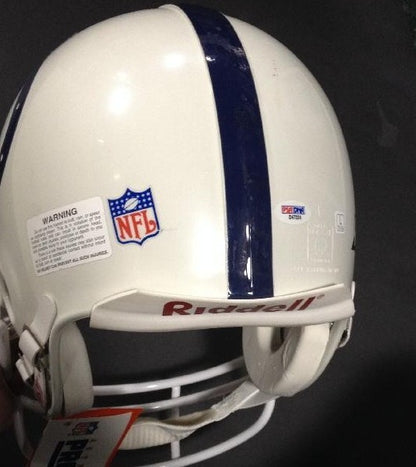 Marshall Faulk Signed Pro Authentic Indianapolis Colts Football Helmet PSA/DNA