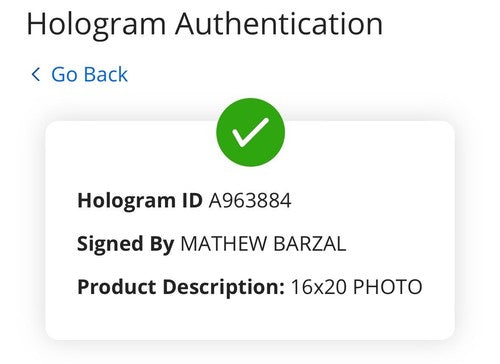 Mathew Barzal Signed 16x20 1st Hat Trick Photo Framed Coin Auto Fanatics