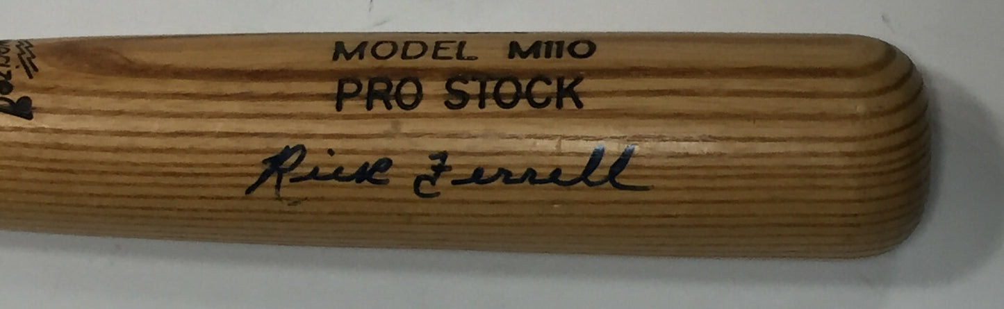 Rick Ferrell Red Sox Senators Signed Pro Stock LS Baseball Bat Autograph HOF JSA