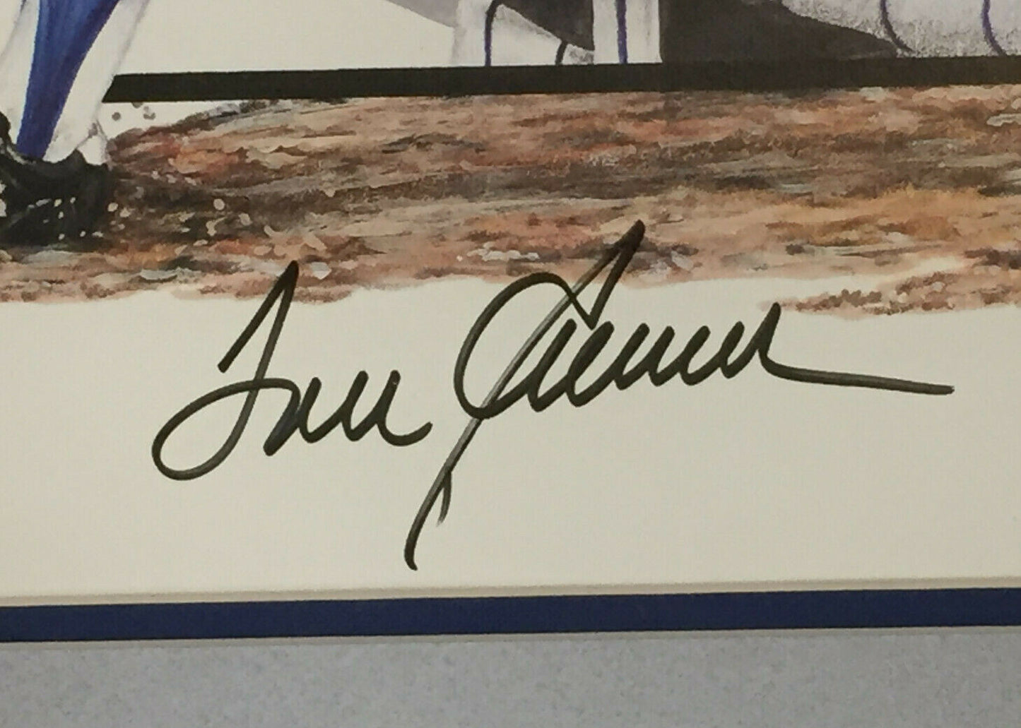 Tom Seaver 1969 Mets Signed Paul Madden Litho Framed Autograph HOF COA