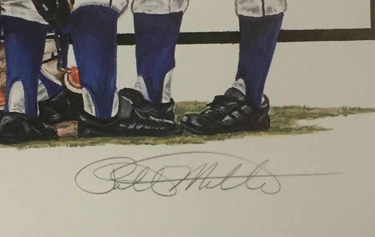 Tom Seaver 1969 Mets Signed Paul Madden Litho Framed Autograph HOF COA