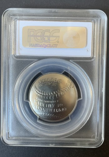 2014-D Baseball Hall of Fame 50c First Strike PCGS MS70 Silver Mint