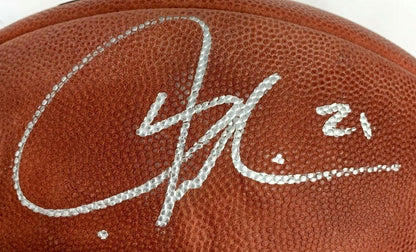 LaDainian Tomlinson Signed NFL Pro Football Jets Chargers Hof autograph Steiner