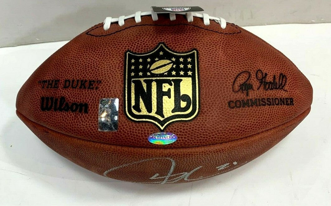 LaDainian Tomlinson Signed NFL Pro Football Jets Chargers Hof autograph Steiner