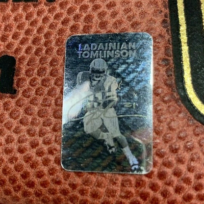 LaDainian Tomlinson Signed NFL Pro Football Jets Chargers Hof autograph Steiner