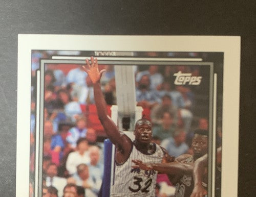 1992 93 TOPPS #362 SHAQUILLE O'NEAL ROOKIE CARD RC ORLANDO MAGIC HOF GEM MINT +