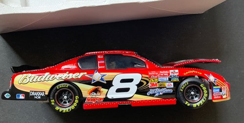 Dale Earnhardt Jr 2002 #8 Budweiser MLB All Star Game Monte Carlo 1:24 Bank Car