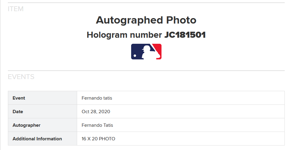 Fernando Tatis Jr Signed 16x20 photo framed mint autograph MLB Holo Fanatics COA