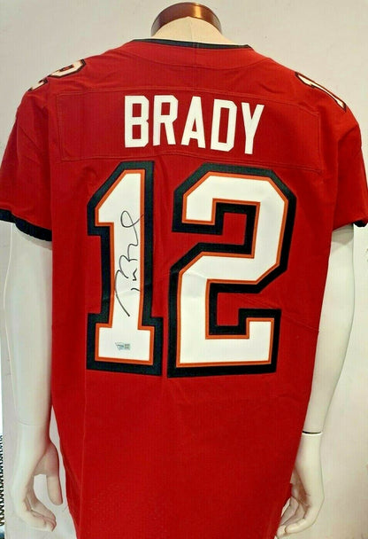Tom Brady Signed Elite On Field Nike Buccaneers Jersey Mint Autograph Fanatics