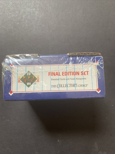 1991 Upper Deck Baseball Final Edition Set Factory Sealed Pedro Martinez Rc Mint