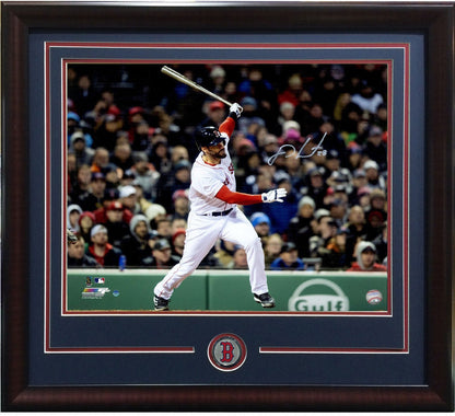JD Martinez signed 16x20 photo framed Boston Red Sox autograph Steiner COA