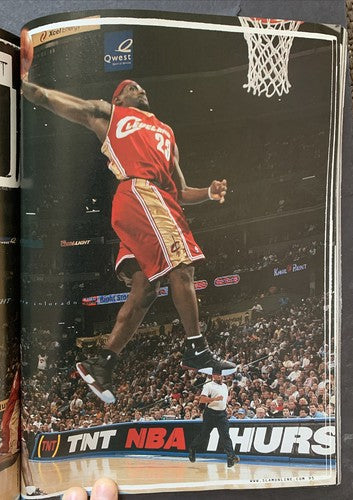 SLAM Basketball Magazine April 2005 Lebron James Cover Minor Wear Complete