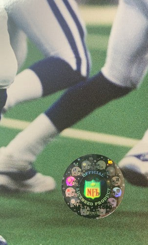Peyton Manning 8x10 Photo File Colts Action Vintage NFL Licensed Hologram Mvp