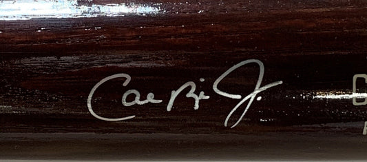 Cal Ripken Jr Signed Game Model Rookie CR8 Big Stick Bat Mint Auto PSA/DNA COA