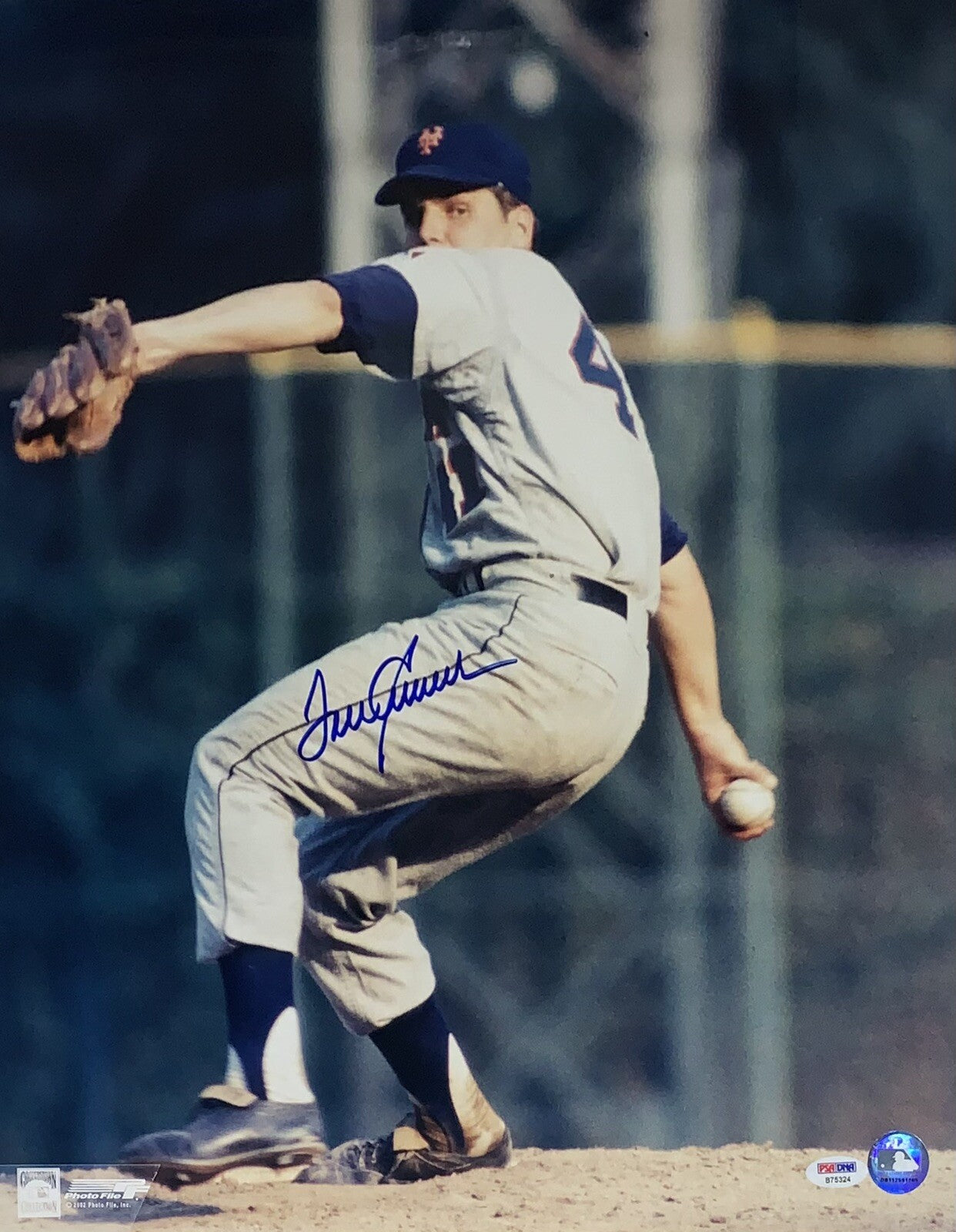Tom Seaver signed 16x20 photo framed NY Mets 1969 mint autograph HOF PSA DNA