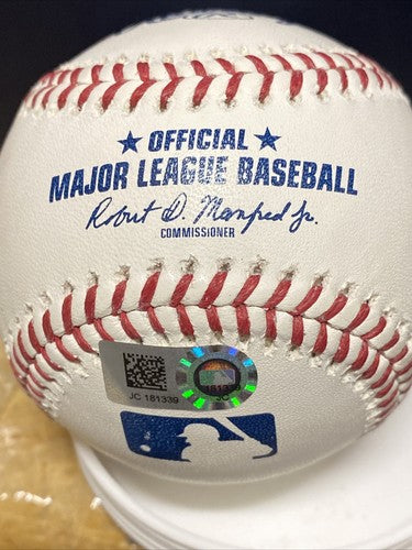 Fernando Tatis Jr Padres Signed MLB Baseball Slam Diego Auto Fanatics & Mlb COA
