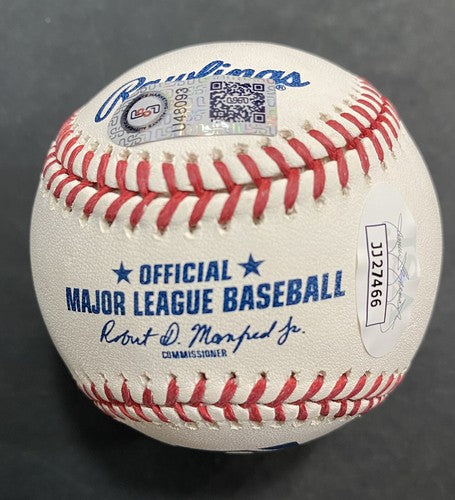Ronald Acuna Jr. Braves Signed Mlb Baseball 2018 Nl Roy Mint Autograph JSA COA