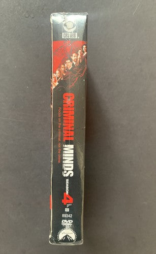 Criminal Minds Season 4 DVD, 2009 7-Disc Set BRAND NEW FACTORY SEALED Mint