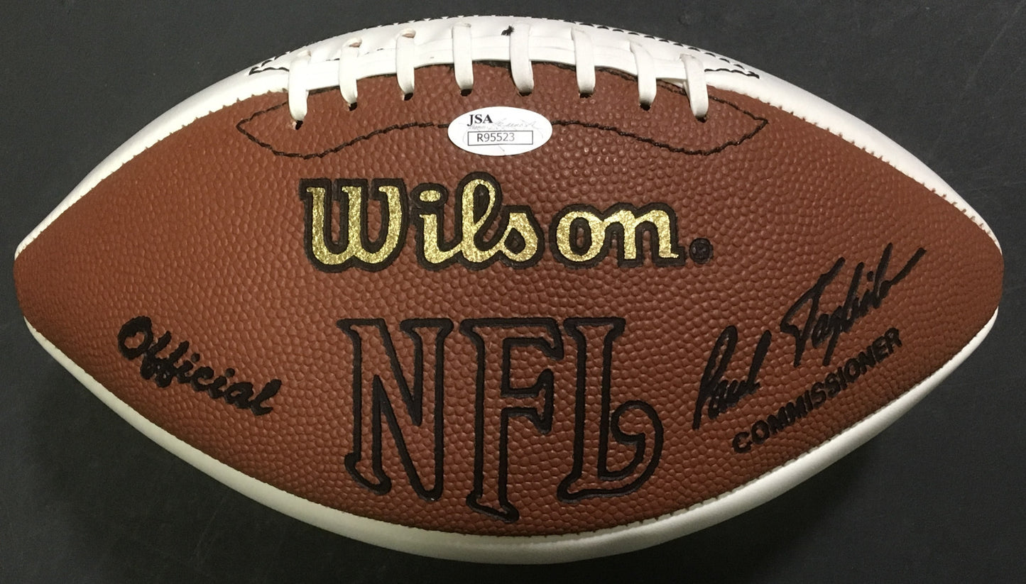 WEEB EWBANK Signed HOF Hall Of Fame Coa Football Jets Autograph Jsa coa