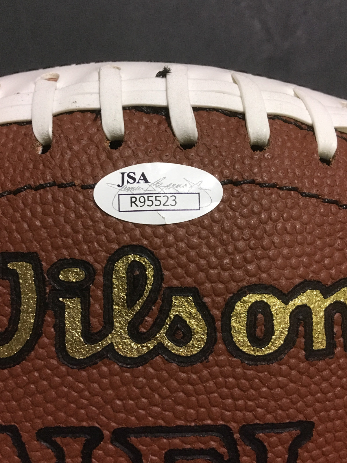 WEEB EWBANK Signed HOF Hall Of Fame Coa Football Jets Autograph Jsa coa