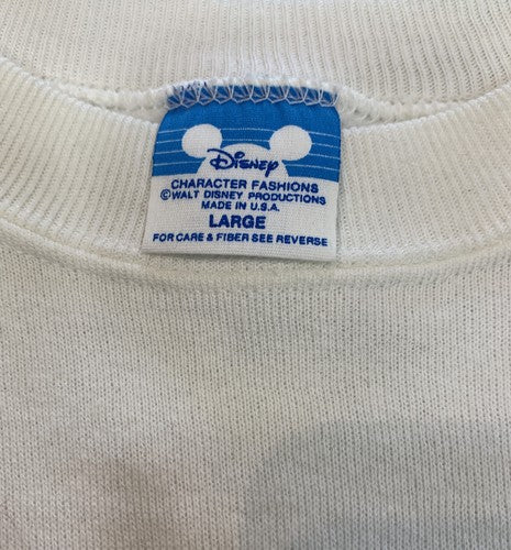 1986 Walt Disney Productions 15 Years MICKEY MOUSE Large Sweatshirt New Sticker