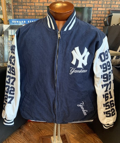 New York Yankees 27 World Series Champions Jacket L Great CONDITION G3 Sports