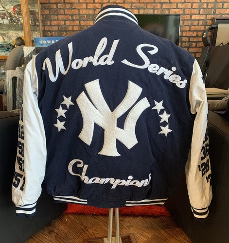 New York Yankees 27 World Series Champions Jacket L Great CONDITION G3 Sports