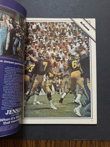 1983 USFL Championship Program Michigan Panthers vs Philadelphia Stars Mint