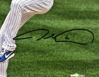 Jacob DeGrom Mets Signed 8x10 Photo Framed coin Mint Autograph MLB Fanatics COA