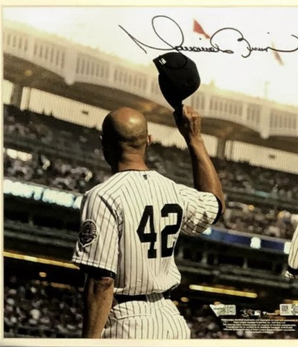 Mariano Rivera CC Sabathia Final Game Signed Photo Framed HOF MLB Fanatics Coa