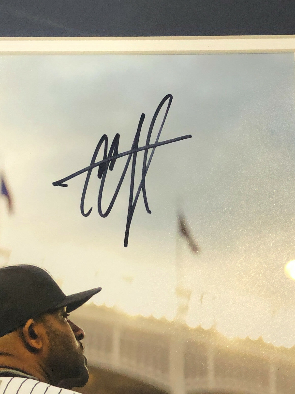 Mariano Rivera CC Sabathia Final Game Signed Photo Framed HOF MLB Fanatics Coa