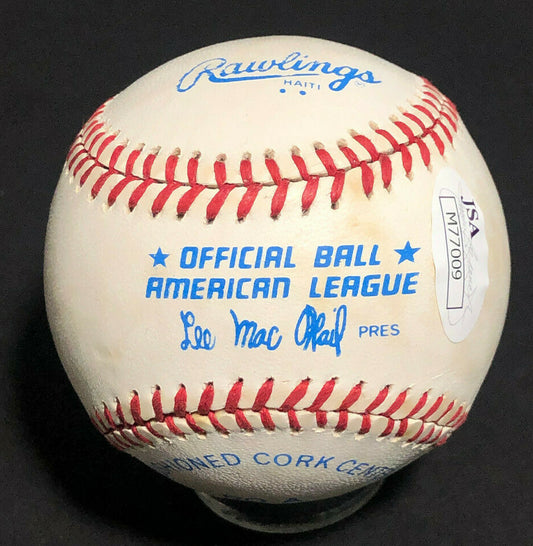 Harmon Killebrew Signed Official AL MacPhail baseball Mint Autograph HOF JSA COA