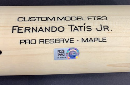Fernando Tatis Jr Padres Signed Victus Game Bat Slam DIEGO AUTO Fanatics & MLB