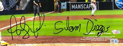 Fernando Tatis Jr Padres Signed 16x20 Photo INS Slam Diego framed Autograph JSA