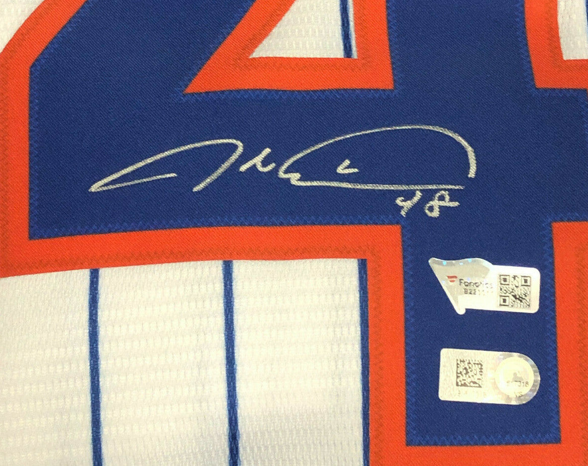Jacob DeGrom Signed #48 Mets Nike Jersey Mint Autograph MLB holo Fanatics COA CY