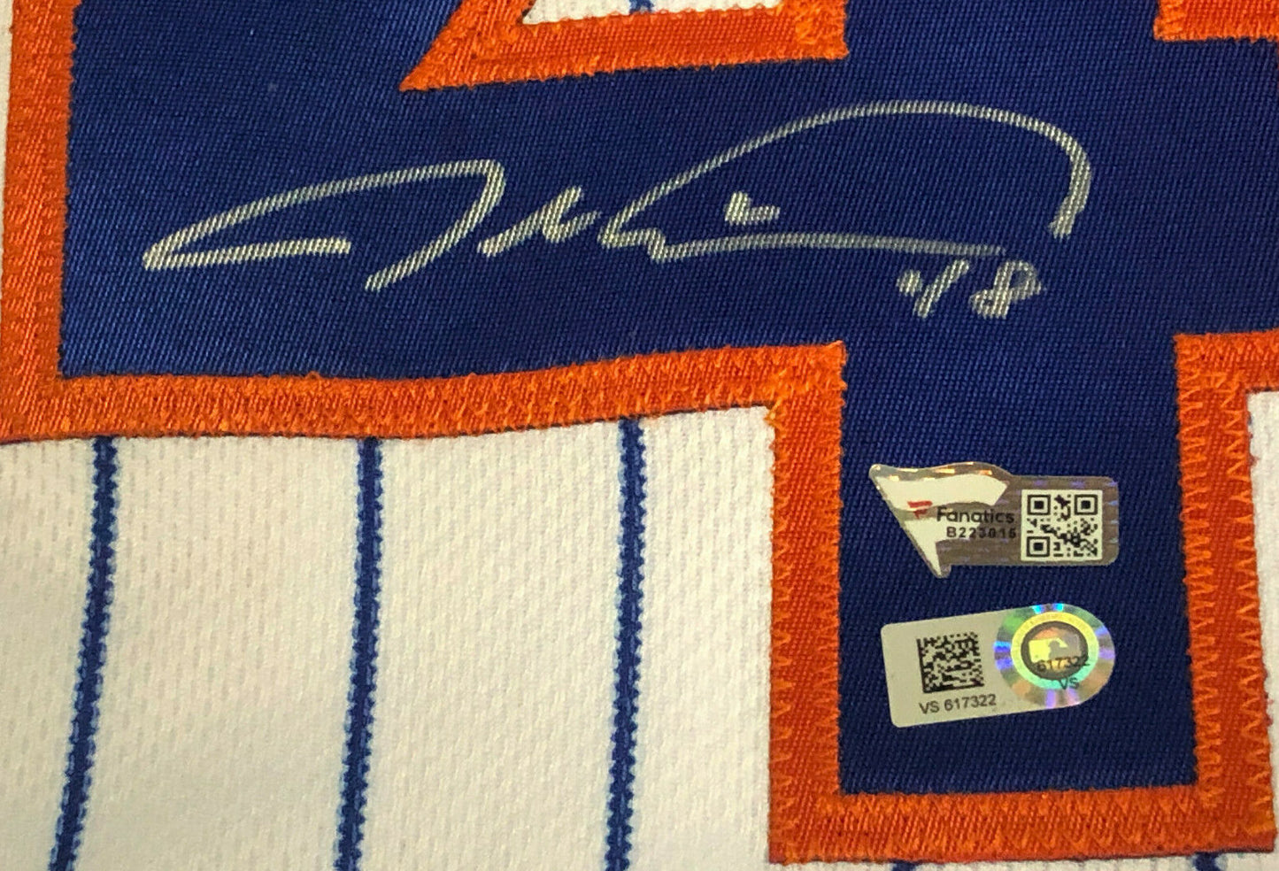 Jacob DeGrom Signed Authentic NY Mets #48 Nike Jersey Autograph Fanatics COA CY