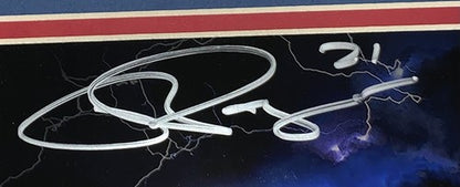 Jordan Poyer Buffalo Bills Signed 8x10 Lightning Photo Framed Autograph JSA COA