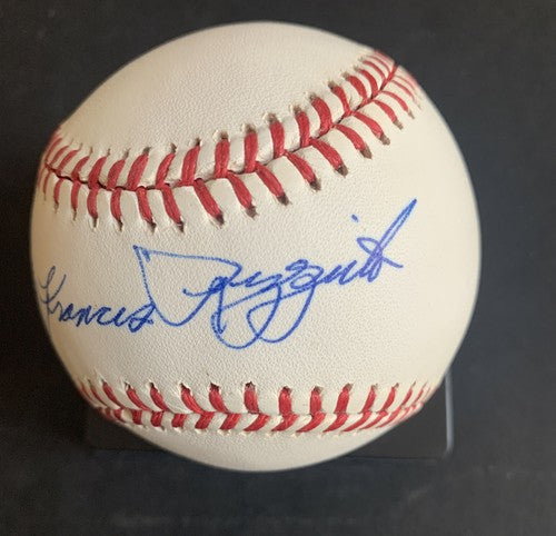 Phil Rizzuto Signed Full Name Phillip Francis Baseball Mint Yankees Hof Auto Psa