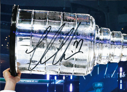 Victor Hedman Tampa Bay Lightning Signed Photo 8x10 Framed Stanley Cup Fanatics