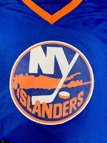 Bryan Trottier Signed Islanders 8 Stat Jersey HOF Stanley Cup Mvp Auto Steiner