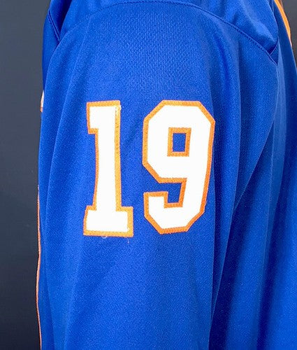 Bryan Trottier Signed Islanders 8 Stat Jersey HOF Stanley Cup Mvp Auto Steiner