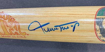 NY GIANTS Polo Grounds Cooperstown Bat SIGNED Willie Mays HOF 11 Auto PSA