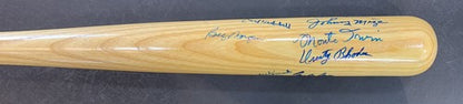NY GIANTS Polo Grounds Cooperstown Bat SIGNED Willie Mays HOF 11 Auto PSA