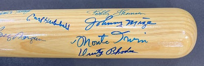 NY GIANTS Polo Grounds Cooperstown Bat SIGNED Willie Mays HOF 11 Auto PSA
