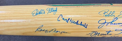 NY GIANTS Polo Grounds Cooperstown Bat SIGNED Willie Mays HOF 11 Auto PSA